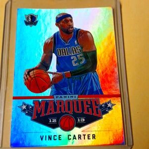 2013 Panini Vince Cartwr Refractor Card